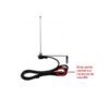 Antenne externe Inox 433 mhz et branchement coaxial Antenne radio externe sur support inox 433 mhz : branchement coaxial